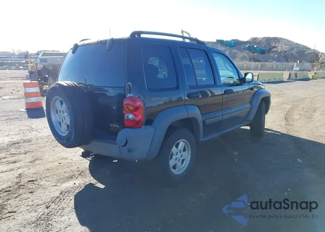 2005 Jeep Liberty Sport из США, поврежденный, VIN 1J4GL48K55W522673